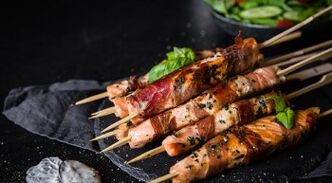 Kebab Lachs