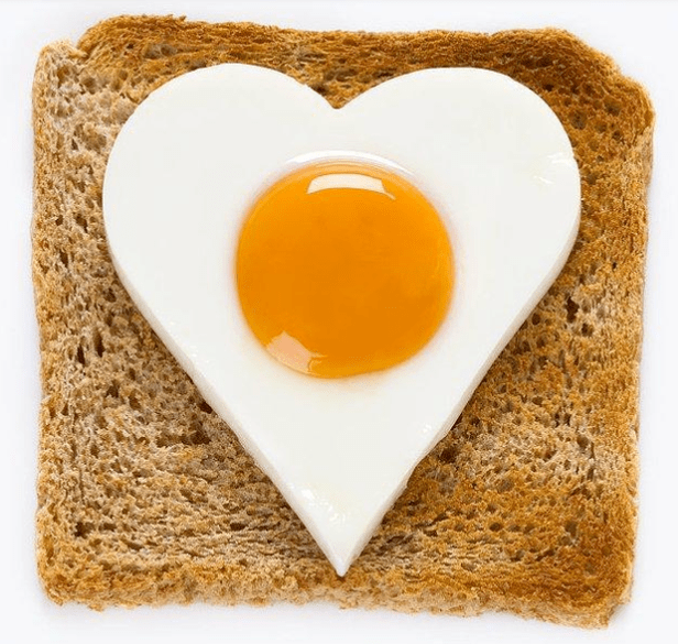 Toast mit Eiern