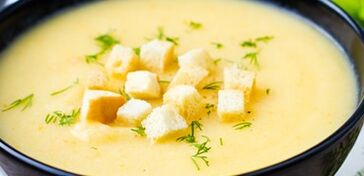 Cremesuppe gegen Gicht