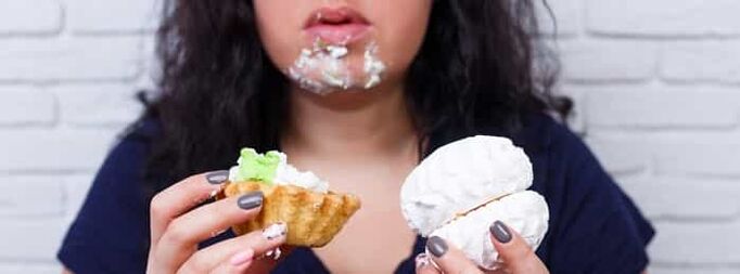 Versagen der Kefir-Diät.