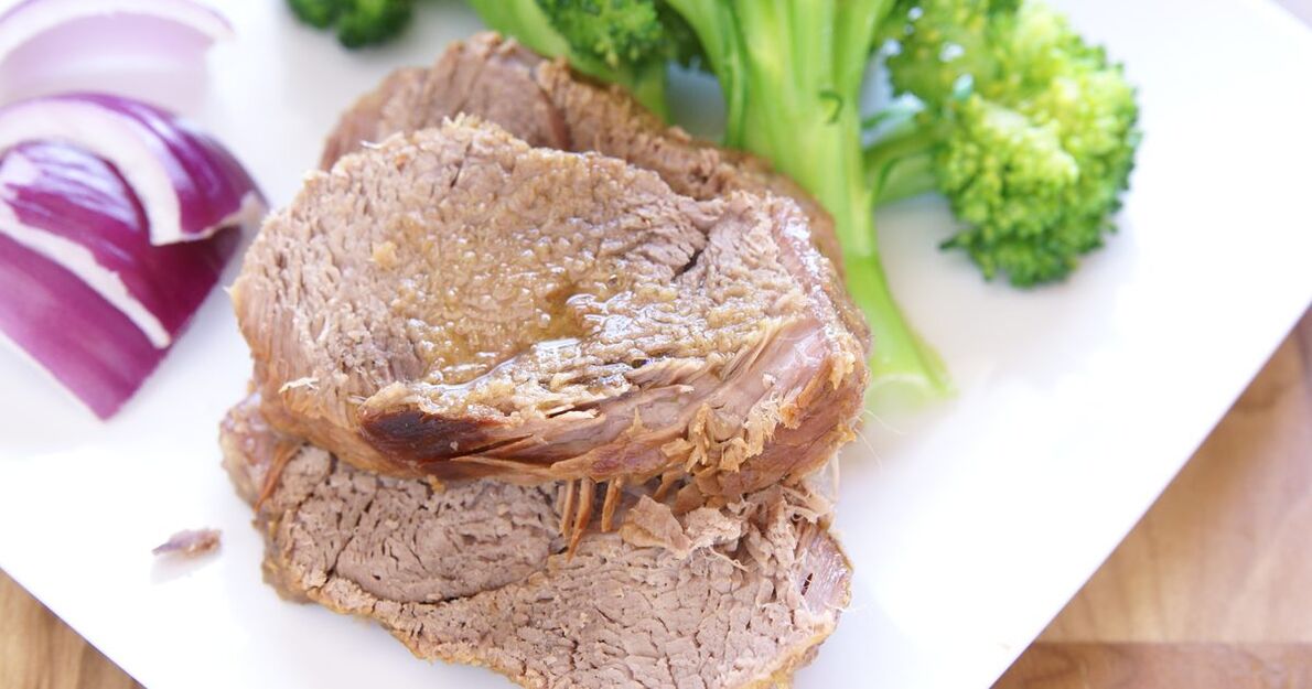 Fleisch zum Abendessen