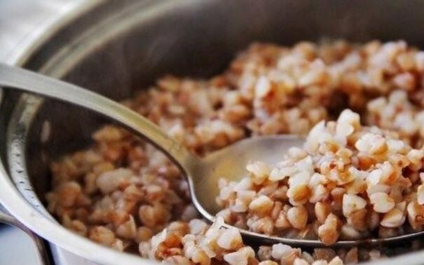 Buchweizenbrei-Rezept für die Diät.