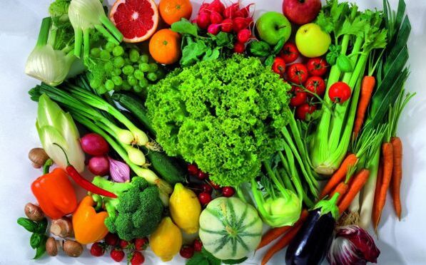 Obst und Gemüse sind Spitzenreiter unter den Produkten zur Gewichtsreduktion.