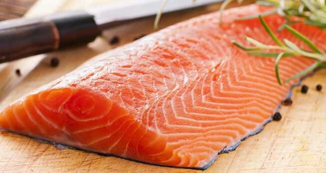 Roter Fisch für die Mittelmeerdiät.